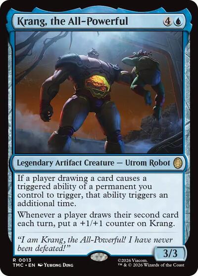 Krang, the All-Powerful (Commander: Teenage Mutant Ninja Turtles) Near Mint Foil