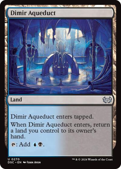 Dimir Aqueduct (Commander: Duskmourn: House of Horror) Near Mint