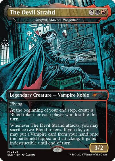 The Devil Strahd - Strefan, Maurer Progenitor (Secret Lair) Near Mint