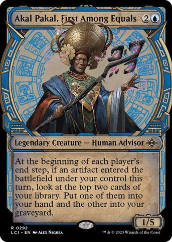 Akal Pakal, First Among Equals (Showcase) (The Lost Caverns of Ixalan) Near Mint