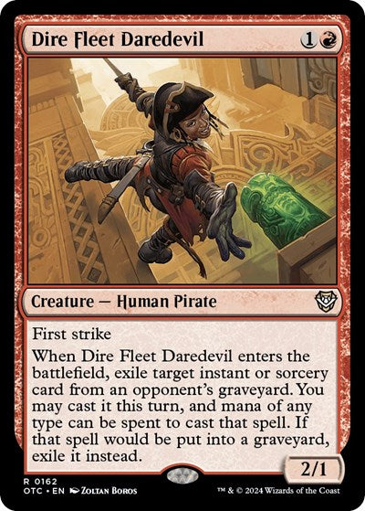 Dire Fleet Daredevil (Commander: Outlaws of Thunder Junction) Near Mint