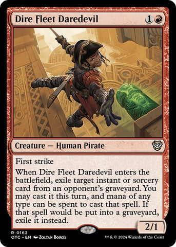Dire Fleet Daredevil (Commander: Outlaws of Thunder Junction) Near Mint