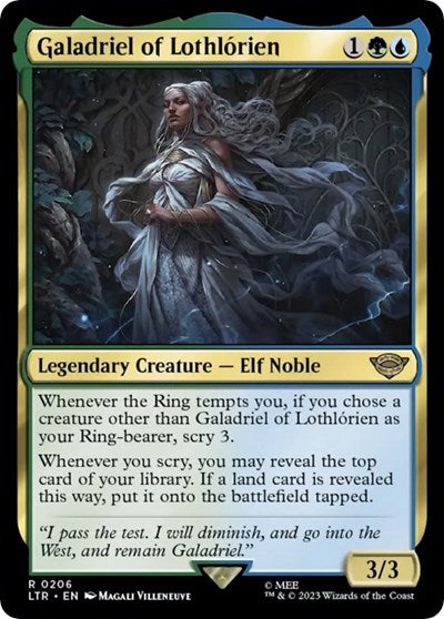 Galadriel of Lothlorien (Universes Beyond: The Lord of the Rings: Tales of Middle-earth) Near Mint