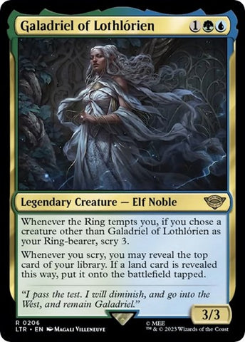 Galadriel of Lothlorien (Universes Beyond: The Lord of the Rings: Tales of Middle-earth) Near Mint