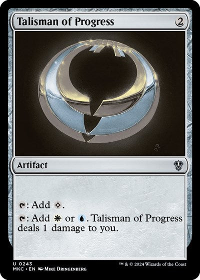 Talisman of Progress (Commander: Murders at Karlov Manor) Near Mint