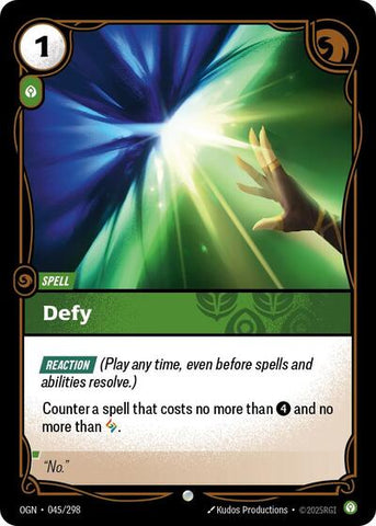 Defy (Origins) Near Mint