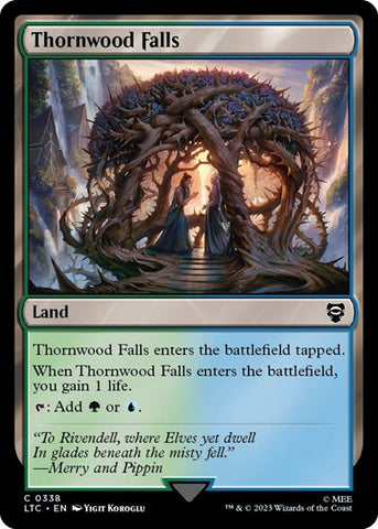 Thornwood Falls (Commander: The Lord of the Rings: Tales of Middle-earth) Near Mint