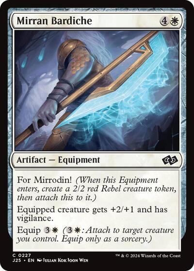 Mirran Bardiche (Foundations Jumpstart) Near Mint