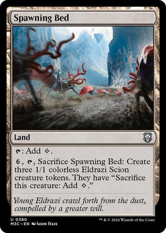 Spawning Bed (Commander: Modern Horizons 3) Near Mint