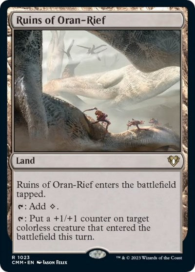 Ruins of Oran-Rief (Commander Masters) Near Mint
