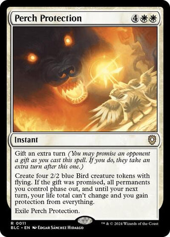 Perch Protection (Commander: Bloomburrow) Near Mint