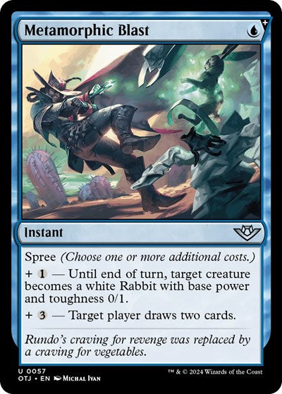 Metamorphic Blast (Outlaws of Thunder Junction) Near Mint
