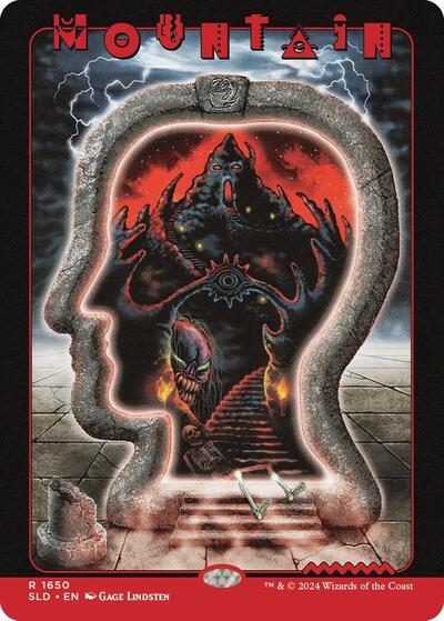 Mountain (1650) (Secret Lair) Near Mint