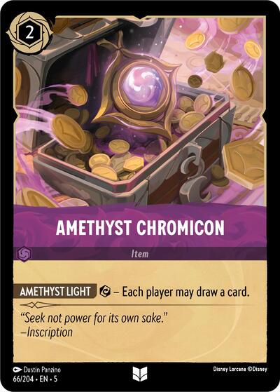 Amethyst Chromicon (Shimmering Skies) Near Mint