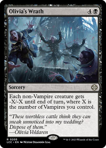 Olivia's Wrath (Commander: The Lost Caverns of Ixalan) Near Mint