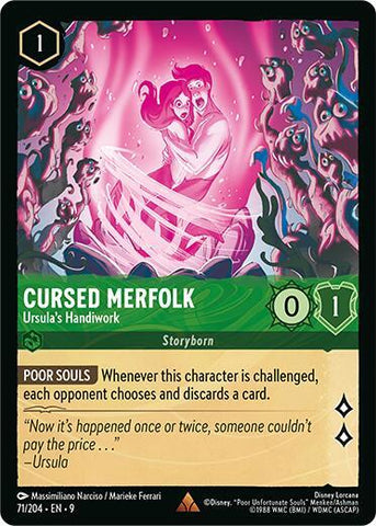 Cursed Merfolk - Ursula's Handiwork (Fabled) Near Mint Cold Foil