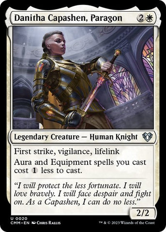 Danitha Capashen, Paragon (Commander Masters) Near Mint