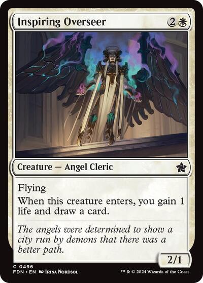 Inspiring Overseer (Foundations) Near Mint