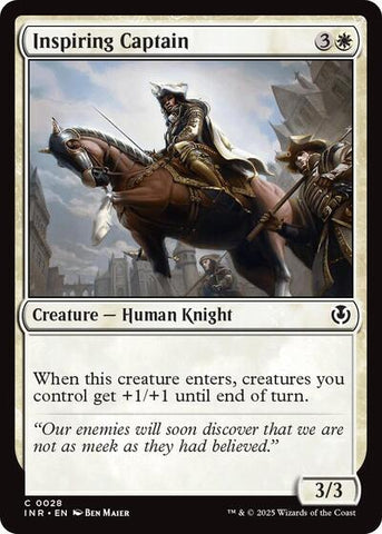 Inspiring Captain (Innistrad Remastered) Near Mint Foil