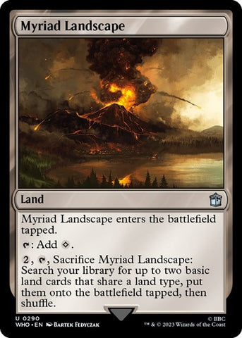 Myriad Landscape (Universes Beyond: Doctor Who) Near Mint