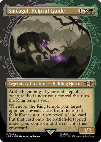 Smeagol, Helpful Guide (Showcase) (Universes Beyond: The Lord of the Rings: Tales of Middle-earth) Near Mint Foil