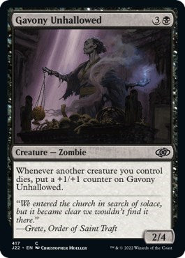 Gavony Unhallowed (Jumpstart 2022) Near Mint