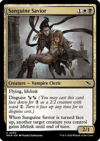Sanguine Savior (Murders at Karlov Manor) Near Mint Foil
