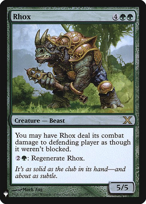 Rhox (Mystery Booster Retail Edition Foils) Near Mint Foil