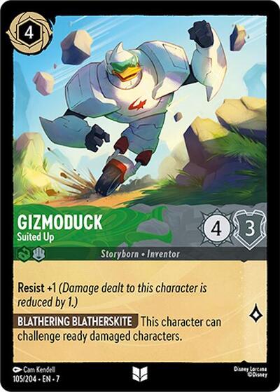 Gizmoduck - Suited Up (Archazia's Island) Near Mint