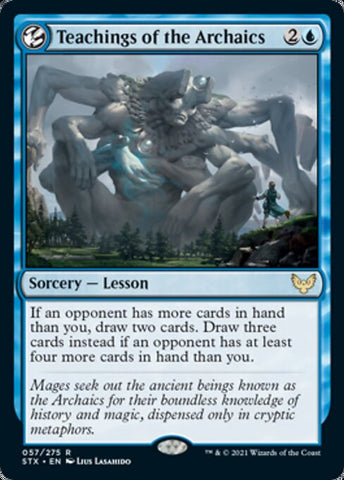 Teachings of the Archaics (Strixhaven) Near Mint Foil