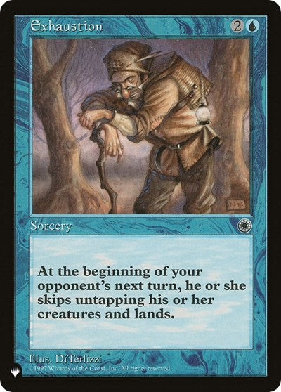 Exhaustion (The List) Near Mint