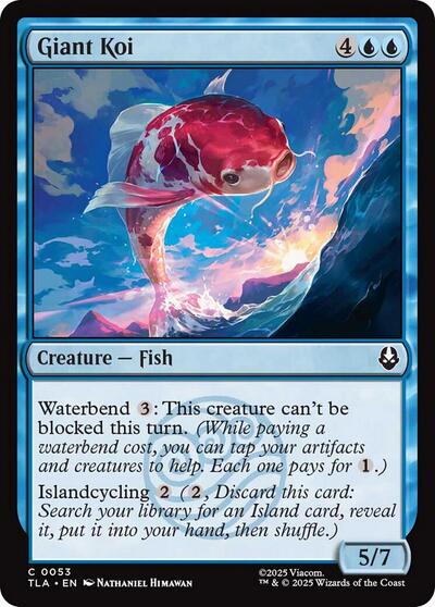 Giant Koi (Avatar: The Last Airbender) Near Mint Foil