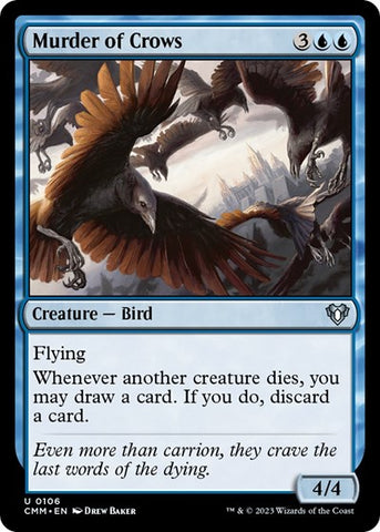 Murder of Crows (Commander Masters) Near Mint