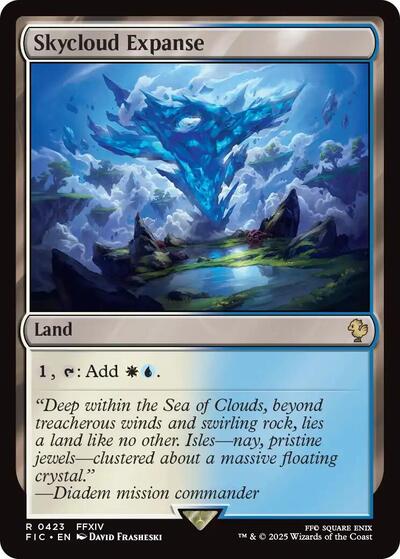 Skycloud Expanse (Commander: FINAL FANTASY) Near Mint