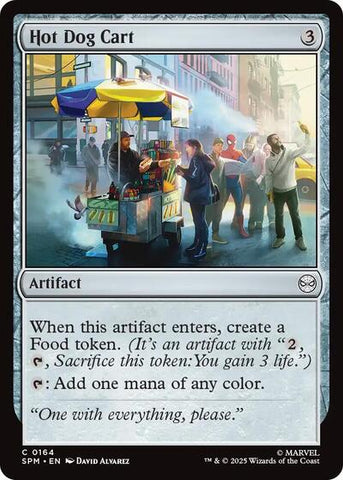 Hot Dog Cart (Marvel's Spider-Man) Near Mint