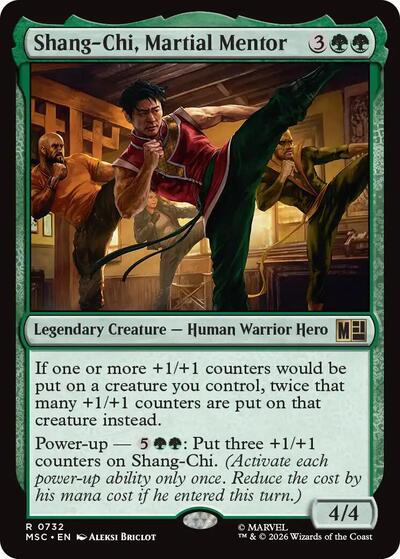 Shang-Chi, Martial Mentor (Commander: Marvel Super Heroes) Near Mint