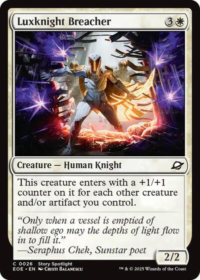 Luxknight Breacher (Edge of Eternities) Near Mint