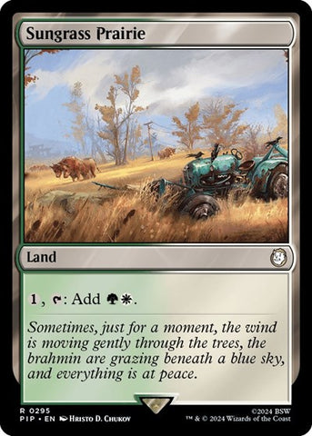 Sungrass Prairie (Universes Beyond: Fallout) Near Mint