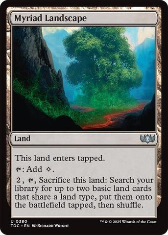Myriad Landscape (Commander: Tarkir: Dragonstorm) Near Mint