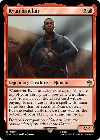 Ryan Sinclair (Universes Beyond: Doctor Who) Near Mint