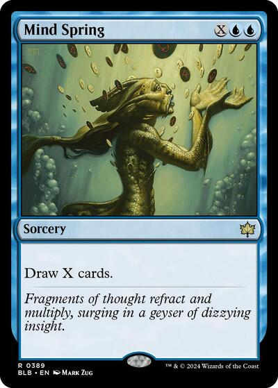 Mind Spring (Bloomburrow) Near Mint