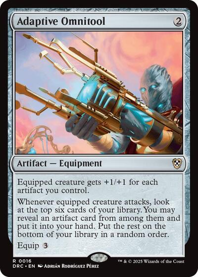 Adaptive Omnitool (Commander: Aetherdrift) Near Mint