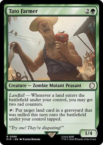Tato Farmer (Universes Beyond: Fallout) Near Mint Foil