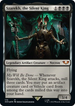 Szarekh, the Silent King (Universes Beyond: Warhammer 40K) Near Mint Foil