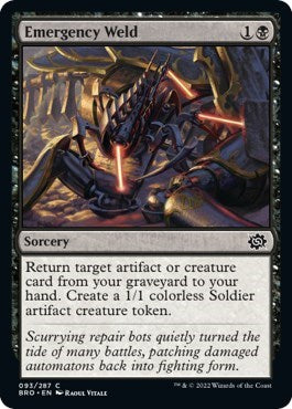 Emergency Weld (The Brothers' War) Near Mint Foil