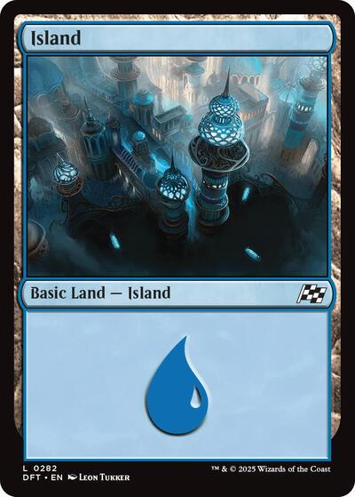 Island (0282) (Aetherdrift) Near Mint