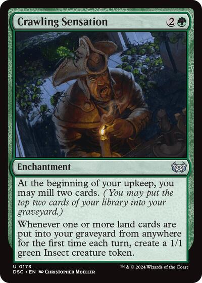 Crawling Sensation (Commander: Duskmourn: House of Horror) Near Mint