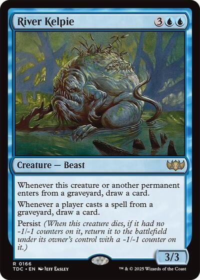 River Kelpie (Commander: Tarkir: Dragonstorm) Near Mint