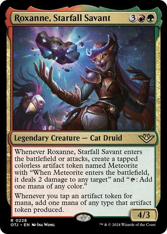 Roxanne, Starfall Savant (Outlaws of Thunder Junction) Near Mint