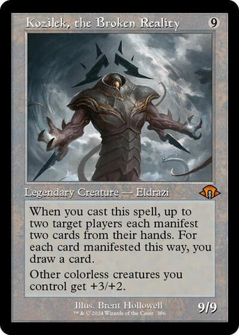 Kozilek, the Broken Reality (Retro Frame) (Modern Horizons 3) Near Mint